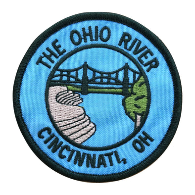 Ohio River Iron-on Patch