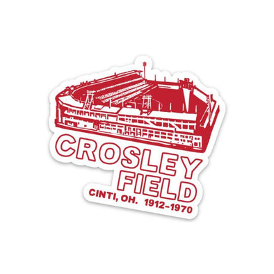 Crosley Field Sticker
