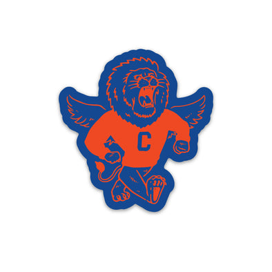 Lion Mascot Sticker