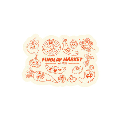 Findlay Market Friends Sticker