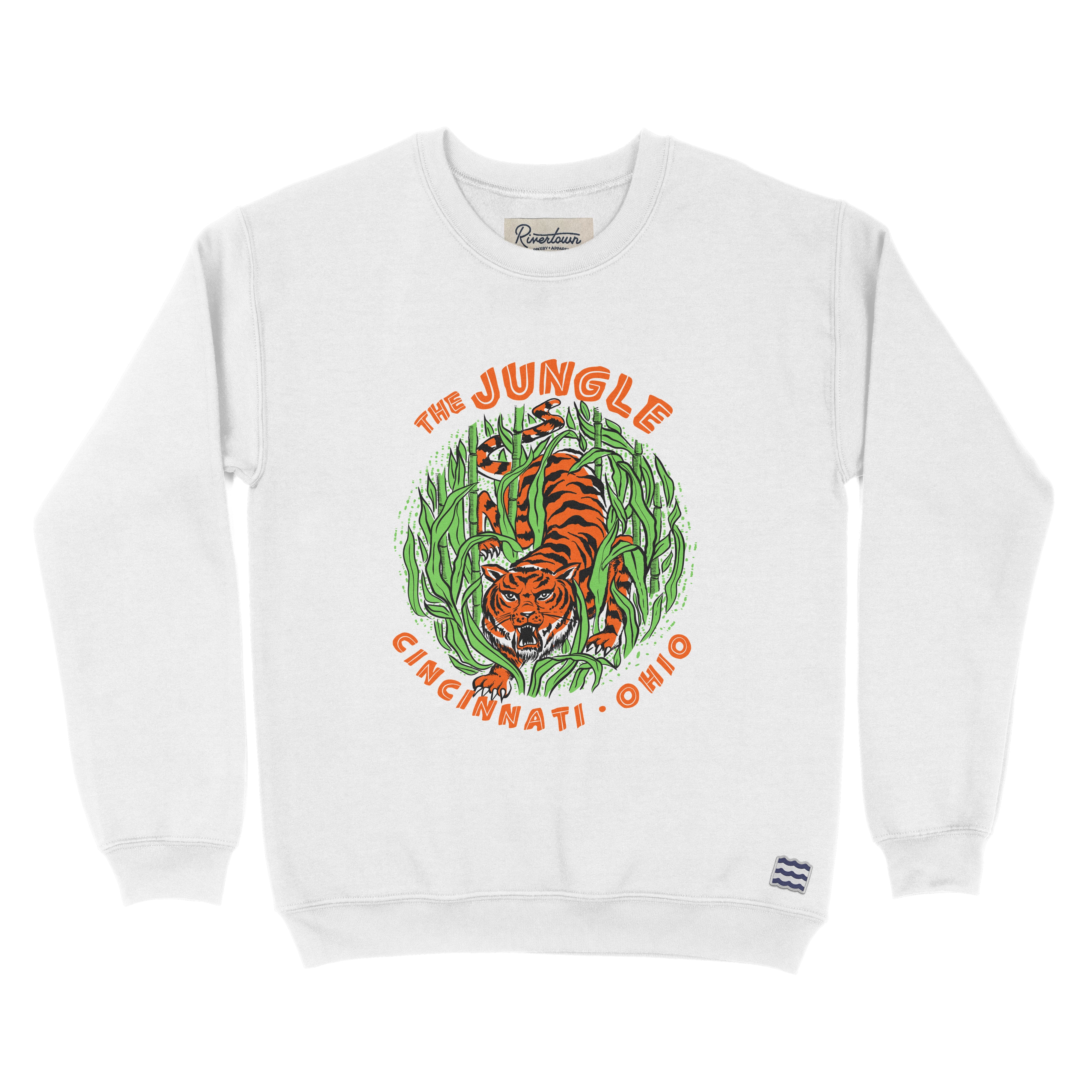 【THEAIRTOWN】 Central tree cotton pt ♥2 color Short-sleeve Café Croissant Embroidered Graphic Tee For