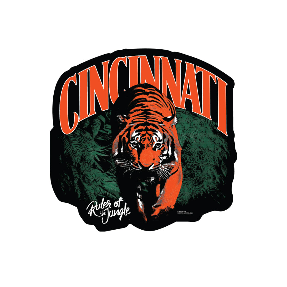 Ruler of The Jungle Sticker