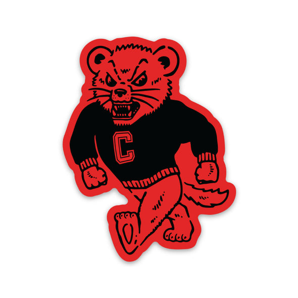 Bearcat Mascot Sticker