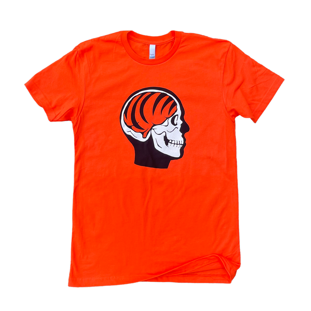 Bengal Brain Tee - Orange 