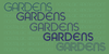 Gardens Font Family