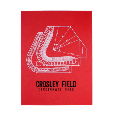 Crosley Field Seating Chart Print