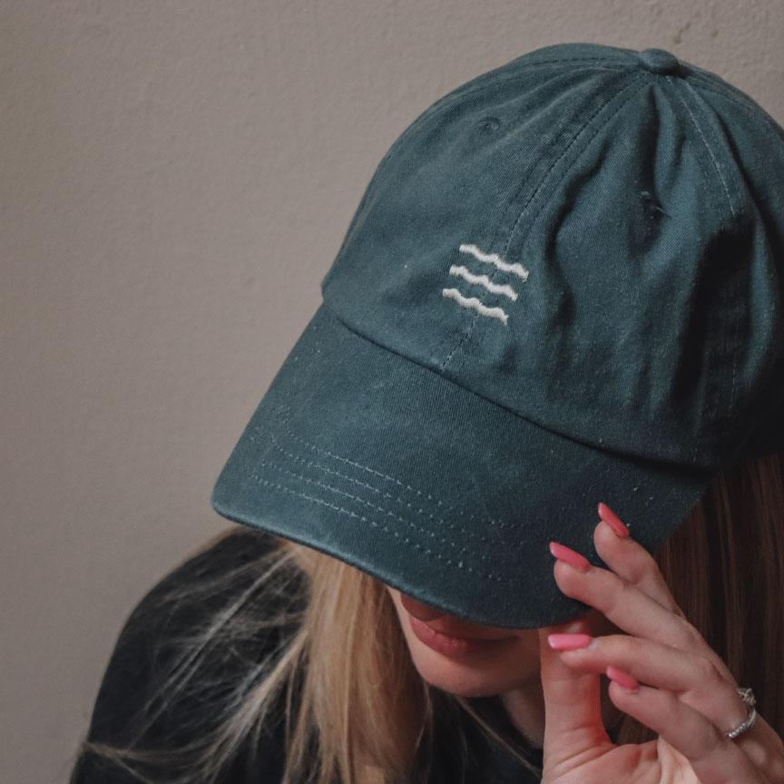 ★REST&RECREATION★ WAVE LOGO WASHING BALL CAP ☆25SS☆Rest & Recreation☆WAVE LOGO WASHING BALL CAP 大人気