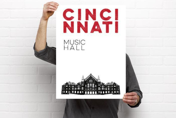 Music Hall Poster (Digital Print)