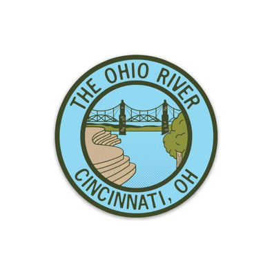 Ohio River Sticker