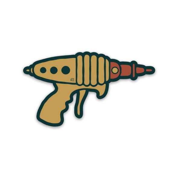 Ray Gun Sticker