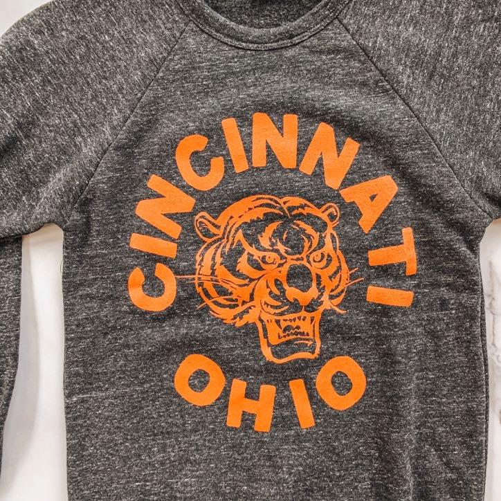 Detroit Tigers Heater Hometown Graphic Crew Sweatshirt - Sports
